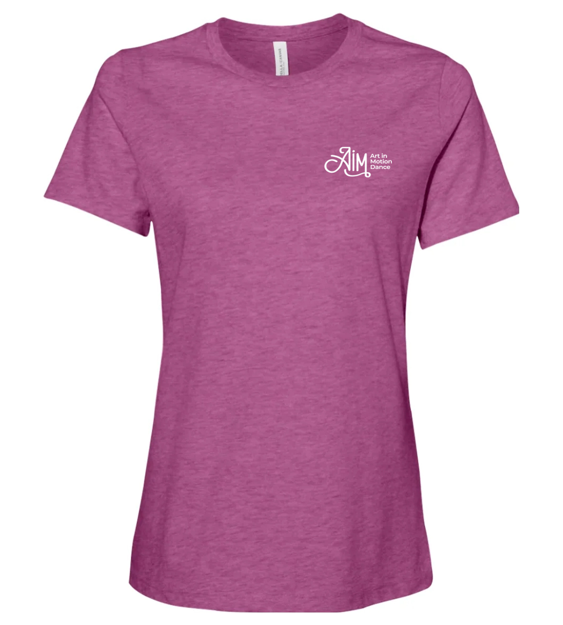 Bella + Canvas Women’s Relaxed Fit Heather CVC Tee